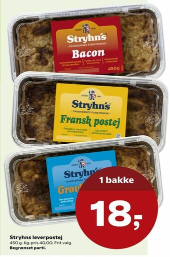 Kvickly Stryhns leverpostej tilbud