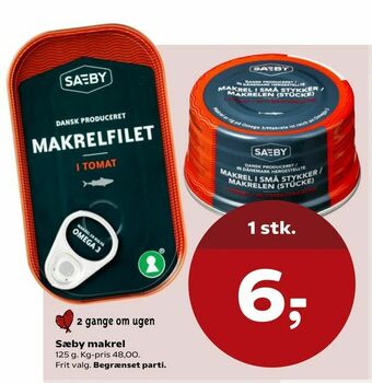 Kvickly Sæby makrel tilbud
