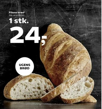 Kvickly Filone brød tilbud