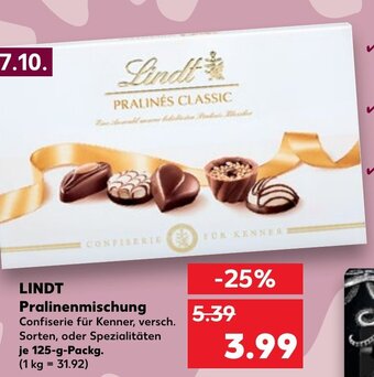 Kaufland DE Lindt Pralinenmischung tilbud