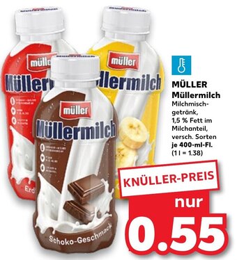 Kaufland Müller Müllermilch tilbud