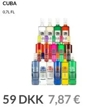 Nielsen's Discount Cuba 0,7 Liter tilbud