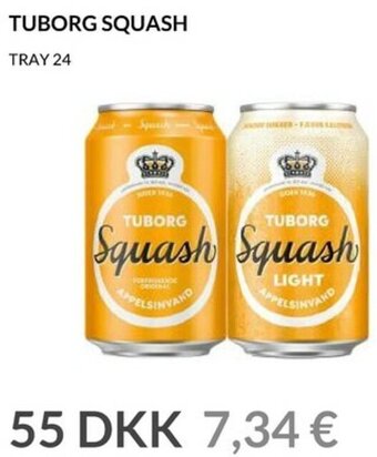 Nielsen's Discount Tuborg Squash tilbud