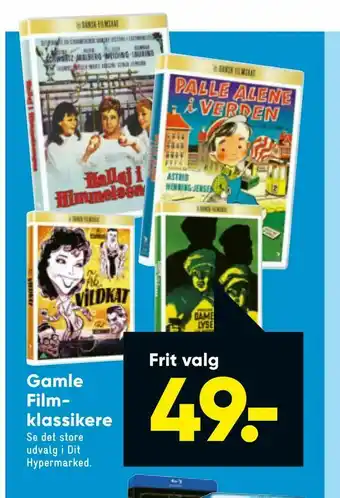 Bilka Gamle Film klassikere tilbud