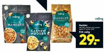 Bilka Nødder tilbud
