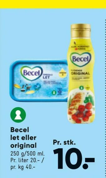 Bilka Becel let eller original tilbud