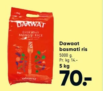 Bilka Dawaat basmati ris tilbud