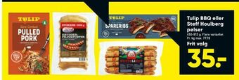 Bilka Tulip BBQ eller Steff Houlberg pølser tilbud