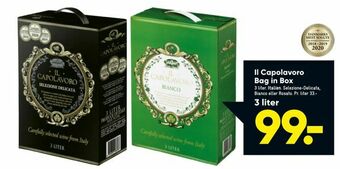 Bilka Il Capolavoro Bag in Box tilbud