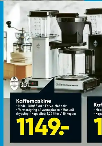 Bilka Kaffe maskine tilbud
