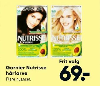 Bilka Garnier Nutrisse hårfarve tilbud