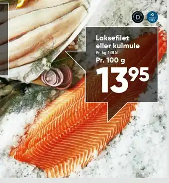 Laksefilet eller kulmule