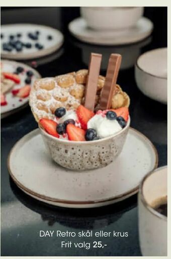 Bilka DAY Retro skål eller krus tilbud