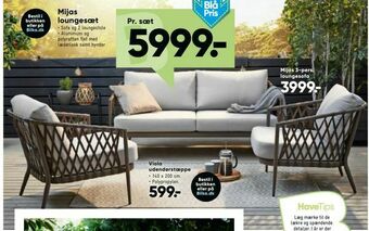 Bilka Mijas loungesæt tilbud
