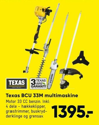 Bilka Texas BCU 33M multimaskine tilbud