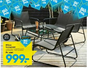 Bilka Bilbao loungesæt tilbud