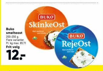 Bilka Buko smelteost tilbud