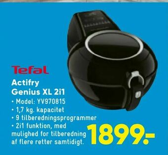 Bilka Actifry Genius XL 2i1 tilbud
