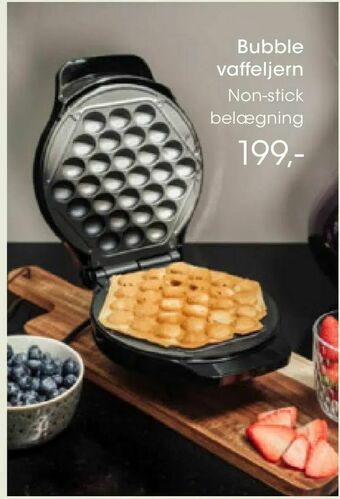 Bilka Bubble vaffeljern tilbud