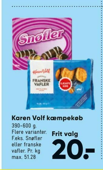 Bilka Karen Volf kæmpekøb tilbud