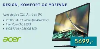 Acer aspire c24 alt-i-én pc
