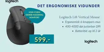 Logitech lift vertical mouse