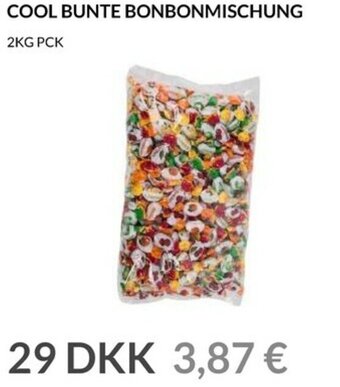 Nielsen's Discount Cool Bunte Bonbonmischung 2kg tilbud