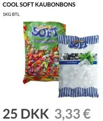 Nielsen's Discount Cool Soft Kaubonbons 1kg tilbud