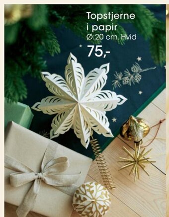 Bilka Topstjerne i papir tilbud