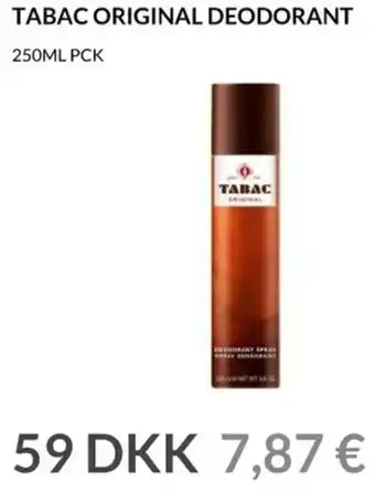 Nielsen's Discount Tabac Original Deodorant 250ml tilbud
