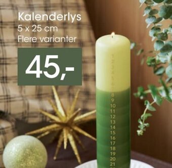 Bilka Kalenderlys tilbud