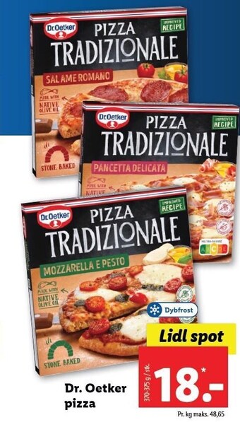 Lidl Dr. oetker pizza tilbud