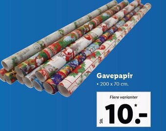 Lidl Gavepapir tilbud