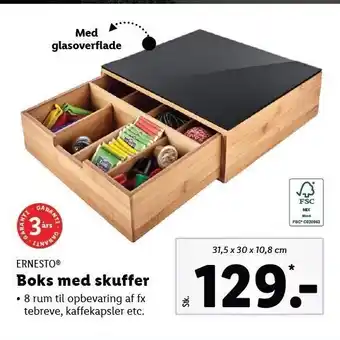 Lidl Boks med skuffer - 8 rum tilbud