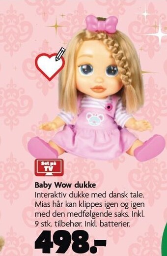 Baby wow dukke