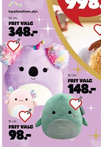 Fætter BR Squishmallows plys tilbud