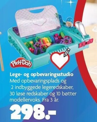 Lege- og opbevaringsstudio