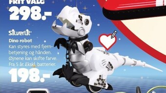 Fætter BR Dino robot tilbud