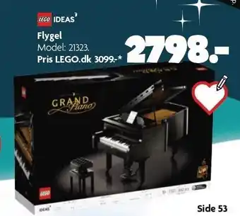 Fætter BR Flygel lego tilbud