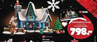 Julemandens besøg lego