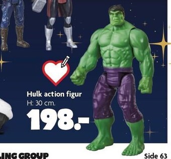 Hulk action figur