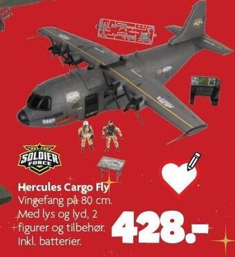 Fætter BR Hercules cargo fly tilbud