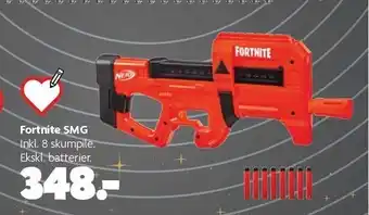 Fætter BR Fortnite smg tilbud