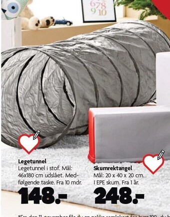 Fætter BR Legetunnel tilbud