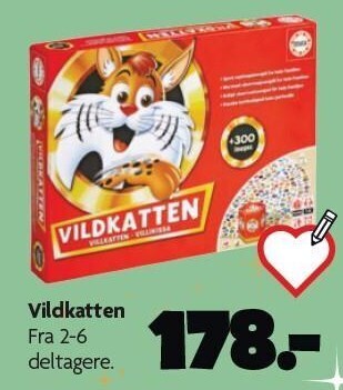 Fætter BR Vildkatten tilbud