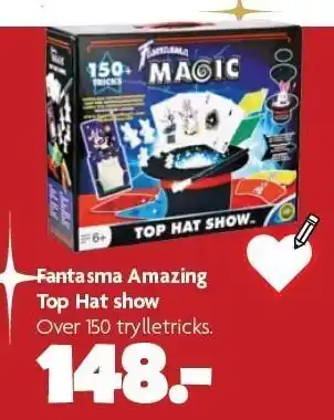 Fantasma amazing top hat show