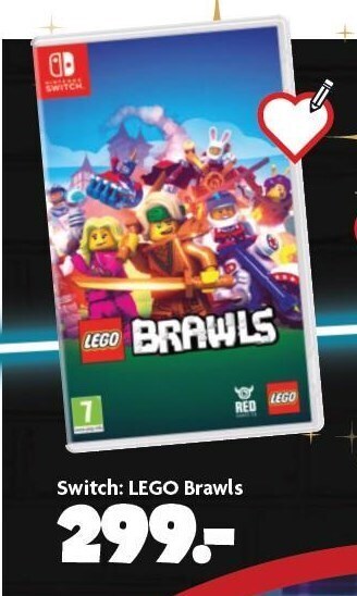 Fætter BR Switch: lego brawls tilbud