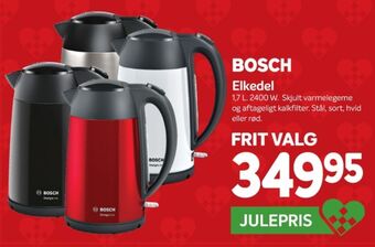 Din Isenkræmmer Bosch elkedel tilbud
