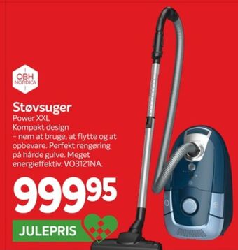 Din Isenkræmmer Obh nordica støvsuger tilbud