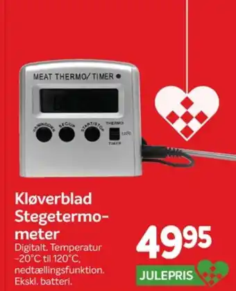 Kløverblad stegetermometer
